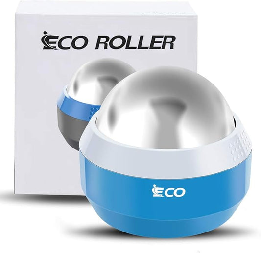 iECO Cryosphere Cold Massage Roller Ball - Massage Ball for Cold & Heat Relief, Myofascial Release, Trigger Point Therapy, Muscle Knots - Deep Tissue Ice Massager-FlexoryFit
