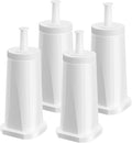 4 Pack Replacement Water Filters, Compatible with Breville Espresso Machines, Barista Touch BES880, Barista Pro BES878, Oracle Touch BES990, Oracle BES980, Dual Boiler BES920, Bambino, Sage
