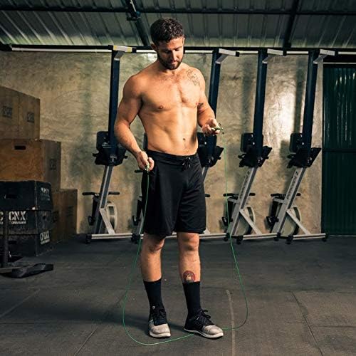 WOD Nation Adjustable Speed Jump Rope For Men, Women & Children - Blazing Fast Fitness Skipping Rope Perfect for Boxing, MMA, Endurance-FlexoryFit
