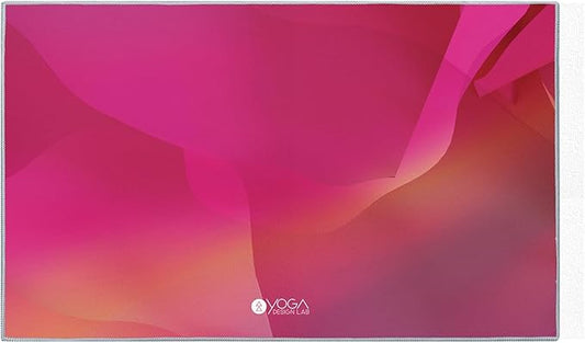 Yoga Design LAB | The Hand Towel | Premium Non Slip Hand Towel | Designed in Bali | Colorful Eco Printed + Quick Dry + Soft | Hot Yoga, Bikram, Ashtanga, Sport, Barre, Travel (Rose)-FlexoryFit