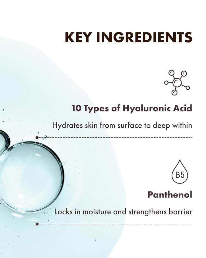 IT’S SKIN Dr.Savers Hyaluronic Acid Hydro Serum 1.01 fl.oz, Deep Hydration Moisturzing Serum with Hyaluronic Acid and Panthenol, Lightweight Non Sticky Moisturizer for Sensitive Skin, Korean Skincare-FlexoryFit