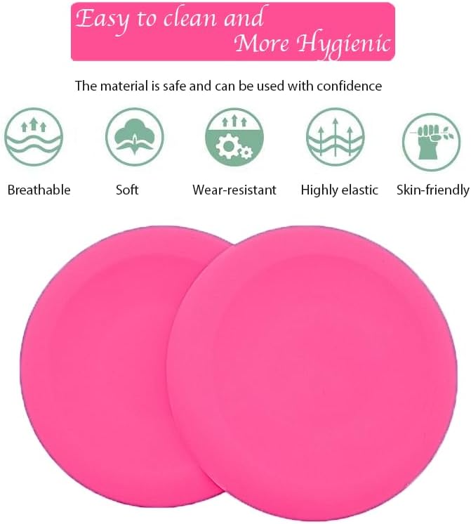 Silicone disc yoga anti-slip mat, fitness sports knee and elbow pads disc mat(Light Blue)-FlexoryFit