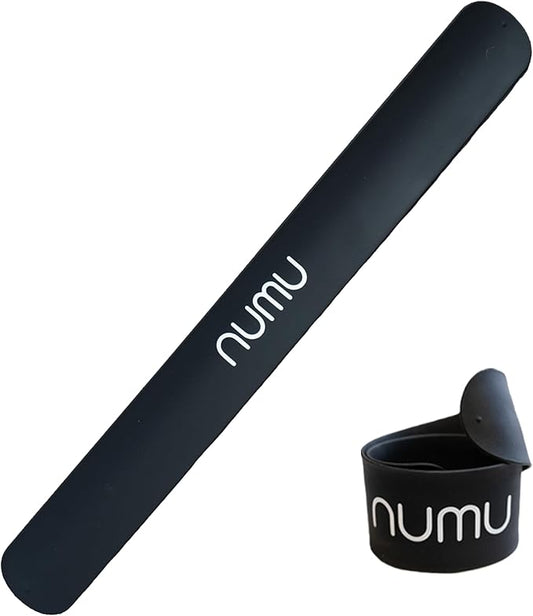 Numu Yoga Mat Strap Slap Band - Easy Snap On to Keep Exercise Mat Tightly Rolled and Secured for Yoga Mat Storage and Travel-FlexoryFit