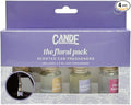 CE Craft Hanging Car Air Freshener – Fragrance Oil Diffuser with Essential Oils – Long-Lasting Aromatherapy Scents for Automobiles – 4 Pack, Floral