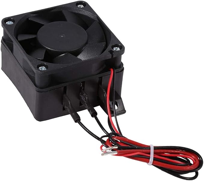 PTC Thermostat Heating Element 100W 12V Energy Saving PTC Car Fan Air Heater Constant Temperature Heating Element Heaters for Heater/Humidifier/Air Conditioning