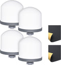 Ceramic Dome Water Filter Replacement 0.2 to 0.5 micron for Countertop Water Filter System 4PACK