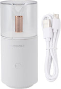 Car therapy Humidifier, Large Mist Volume Diffuser Humidifier Ambient Lighting Desktop USB Essential Oil Diffuser