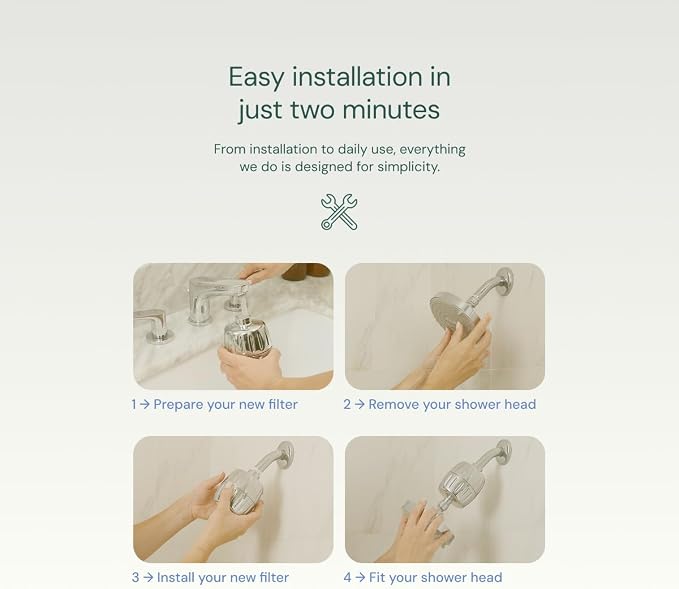 AquaBliss HEAVY DUTY Shower Filter – Advanced 30x Filtration - Image 8