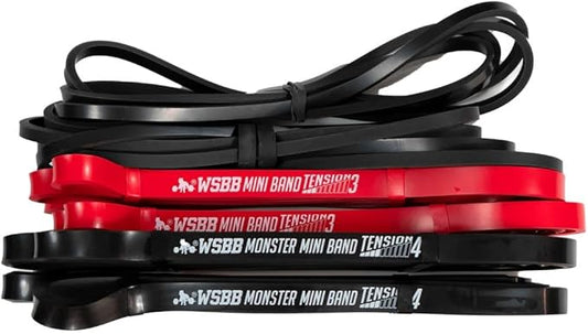 Westside Barbell Resistance Bands - Beginner Set | Includes 2X Micro, 2X Mini, 2X Monster Mini Bands, Premium Powerlifting Bands for Strength Training, Speed Work, Mobility and More-FlexoryFit
