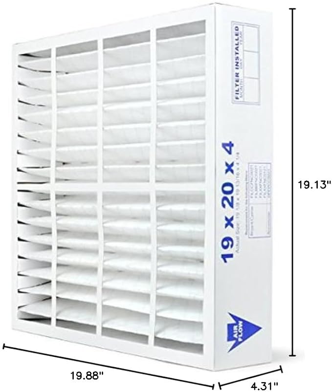 AIRX FILTERS WICKED CLEAN AIR. 19x20x4 MERV 11 HVAC AC Furnace Air Filter Compatible Replacement for Bryant Carrier FILBBFNC0021 FAIC0021A02 FAIC002IA, Allergy 2-Pack, Made in the USA