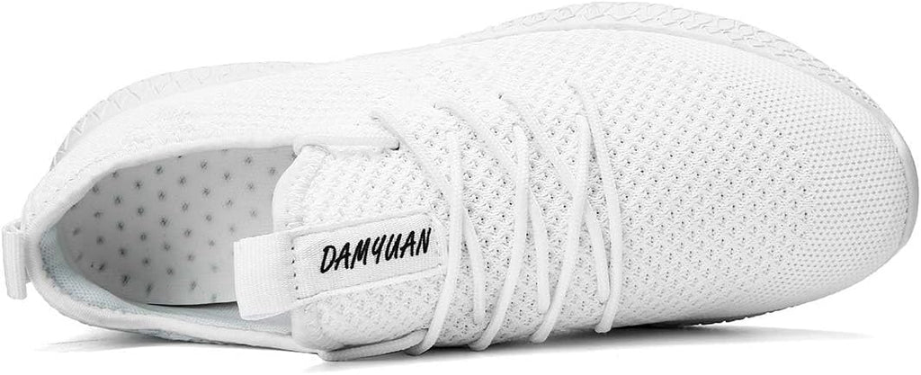 FUJEAK Men Running Shoes Men Casual Breathable Walking Shoes Sport Athletic Sneakers Gym Tennis Slip On Comfortable Lightweight Shoes