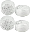 4pcs Shower Head Replacement Filter Cartridge - Chlorine & Flouride Shower Filter and Reduces Dissolved Solids - Hard Water Filter for Water Softener Shower Head