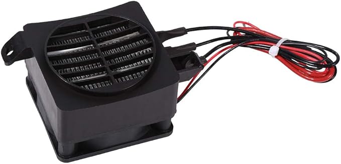 PTC Thermostat Heating Element 100W 12V Energy Saving PTC Car Fan Air Heater Constant Temperature Heating Element Heaters for Heater/Humidifier/Air Conditioning
