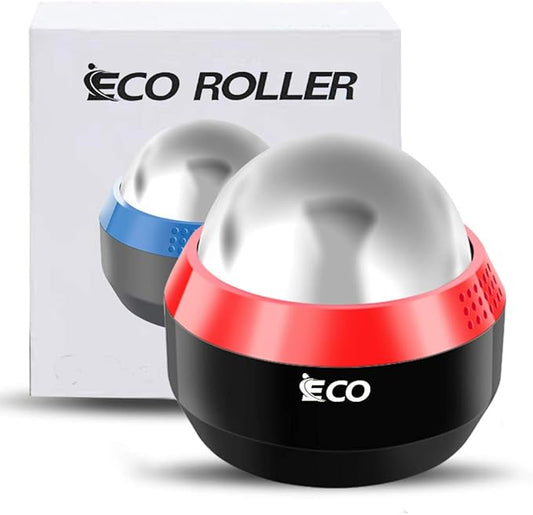 iECO Cryosphere Cold Massage Roller Ball - Massage Ball for Cold & Heat Relief, Myofascial Release, Trigger Point Therapy, Muscle Knots - Deep Tissue Ice Massager-FlexoryFit