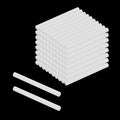 80Pieces Humidifier Cotton Sticks, Replacement Wick Humidifiers Filter Sticks Humidifiers Refill Sticks(3.5Inches)