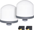 2Pack Replacement Ceramic Dome Water Filter 0.2 to 0.5 micron for Countertop Portable Water Purification System