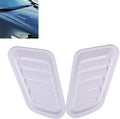 KaTur 1 Pair Universal Car ABS Decorative Air Flow Intake Scoop Turbo Bonnet by KaTur