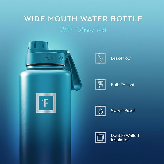 IRON °FLASK Camping & Hiking Hydration Flask - Image 2