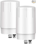 GLACIER FRESH Faucet Filter Replacement, Replacement for Brita Faucet Filter, 36311 On Tap Water Filter, Compatible with FR-200, FF-100, and All Brita Tap Water Filters (Pack of 2）