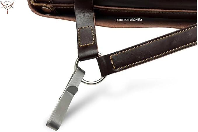 Traditional Back Quiver Bow Arrow Holder Handmade Leather Quiver Lightweight & Comfortable Gift for him Aniversary Gift