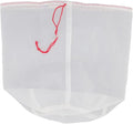 5 Gallons Brew Bag,160 Micro Reusable Straining Bag,Fine Mesh Bag Strainer Bag Wine Making Supplies,Multi Purpose Food Grade Filter Bag for Fruit Cider,Nut Milk,Cold Brew, Home Brewing