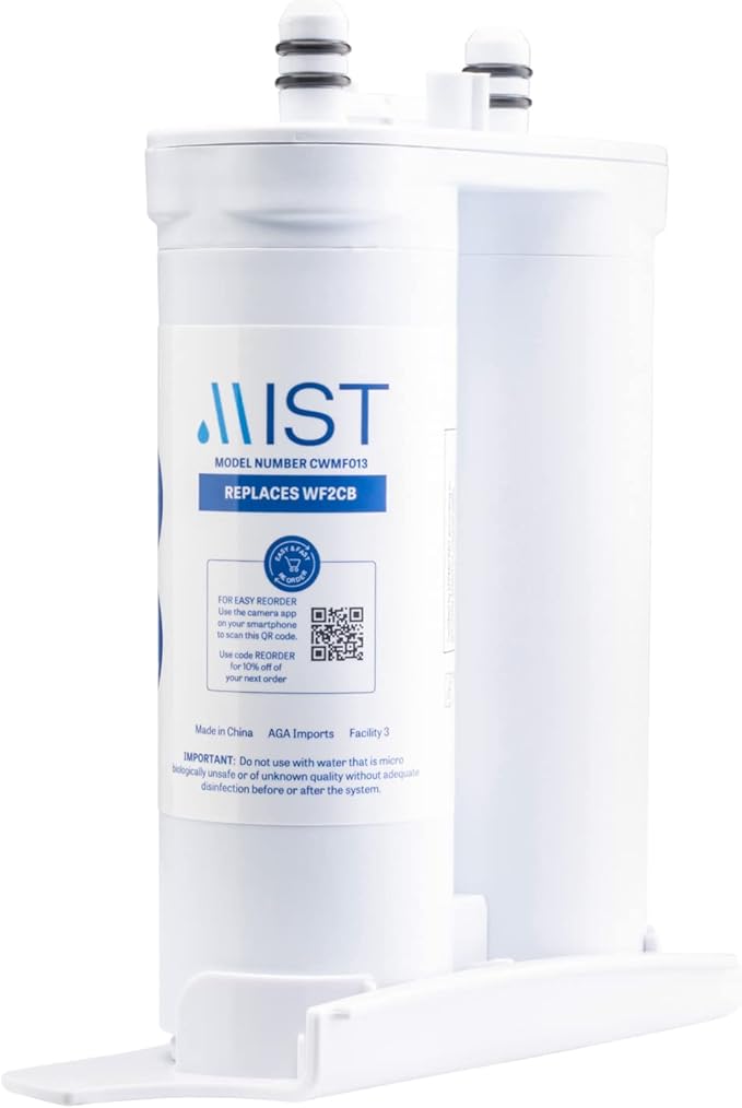 Mist Refrigerator Water Filter Replacement Compatible with WF2CB, PureSource2, FC100, 9916, 469916, 1 Pack