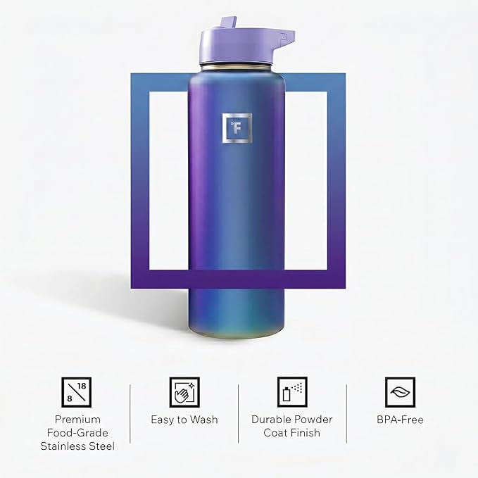 IRON °FLASK Camping & Hiking Hydration Flask - Image 5