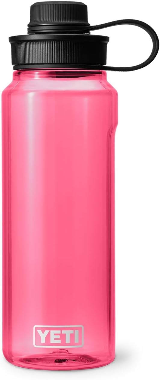 YETI Yonder Water Bottle with Yonder Tether Cap, Lightweight, Leakproof and BPA-Free