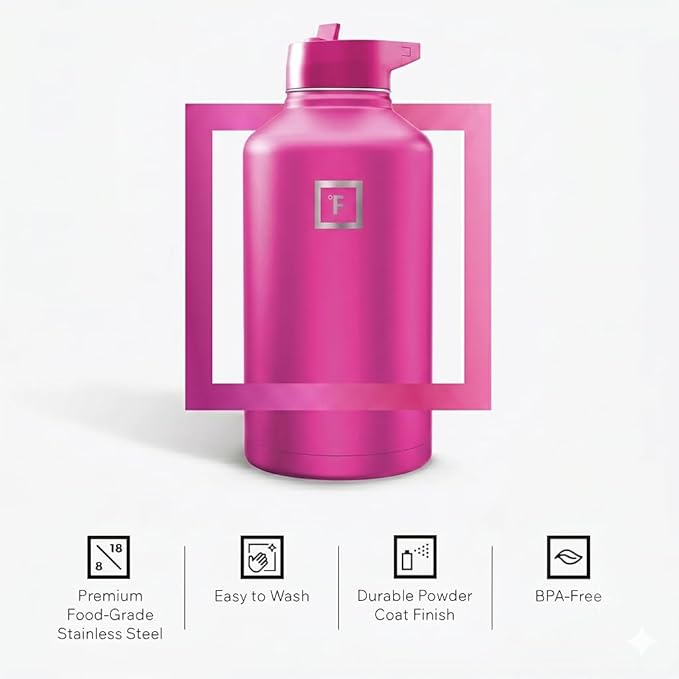 IRON °FLASK Camping & Hiking Hydration Flask - Image 5