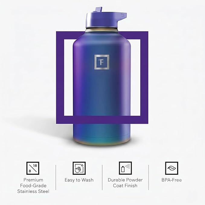 IRON °FLASK Camping & Hiking Hydration Flask - Image 5