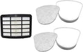 Filter Replacement for Shark Navigator Lift Away Deluxe Professional Vacuum ZU503AMZ NV350 NV351 NV352 NV355 NV357 NV360 NV370 UV440 UV540, Parts XFF350 & XHF350, 1 HEPA + 2 Pre-Felt Filters