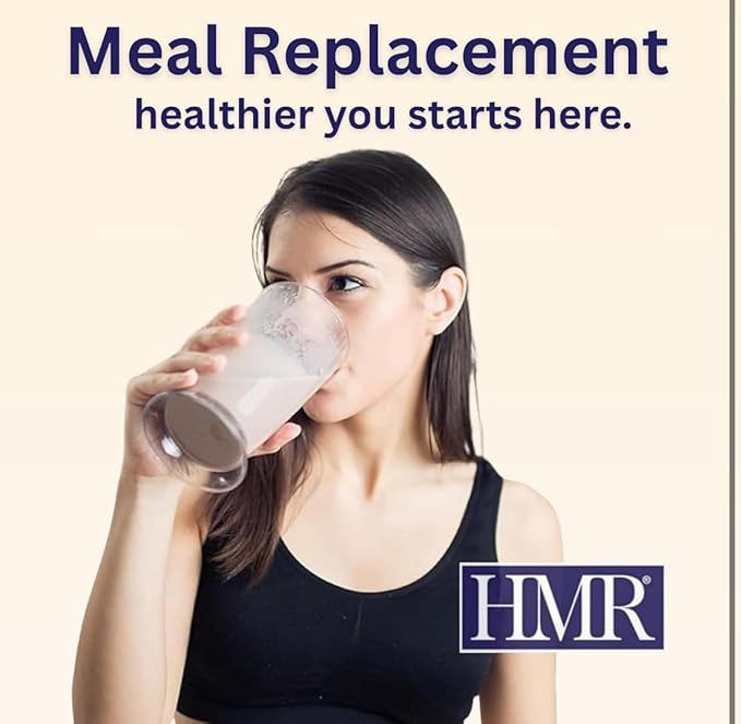 HMR 120 Vanilla Shake Meal Replacement Powder | Vanilla Shake Mix to Support Healthy Weight Loss | 12g of Protein | Nutritional Drink | Low Calorie Food | 12 Servings-FlexoryFit