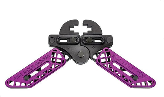 Pine Ridge Archery Kwik Stand Bow Support, Fit on Most Bow Limbs, Perfect for Ground or Box Blind Hunting