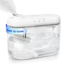 Top Fill Humidifiers for Bedroom Large Room, Super Easy Clean Humidifier with Only 3 Washable Parts to Clean, 1.3Gal 4.5L Ultrasonic Cool Mist Humidifier, Filter-free, 25dB Ultra-quiet for Baby
