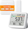 Air Quality Monitor Indoor 5-in-1 Meter Pro CO2 Detector, CO2 Alarm, CO2 Monitor with APP, Large Display, Bluetooth Air Quality Tester for Home, Office,Car (Meter Pro CO2+Outdoor Meter+Hub Mini)