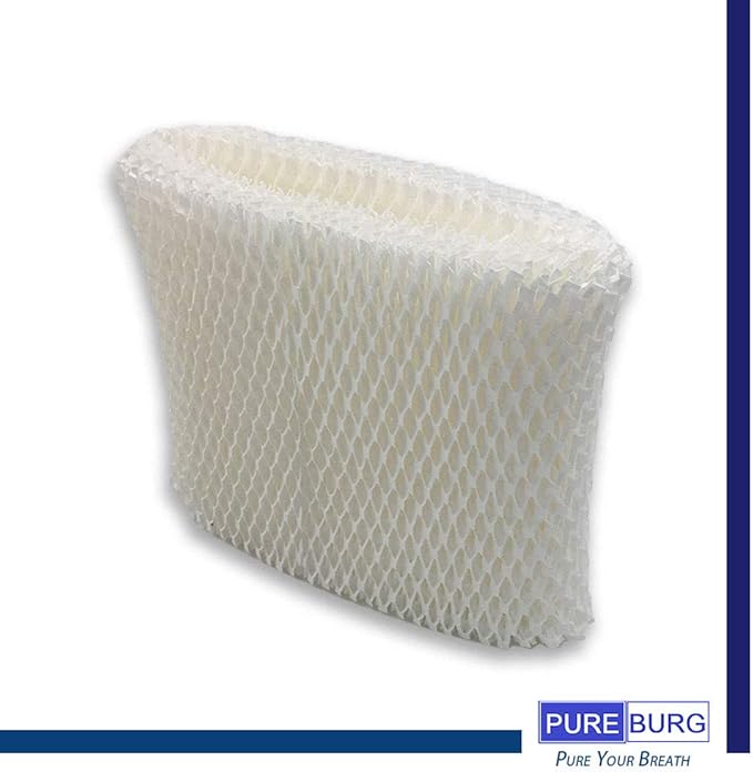 PUREBURG Humidifier Wick Filters, Compatible with Honeywell HC-888 Series Filter C and Honeywell HCM-890/HEV320, Duracraft DCM-200/DH-890, 2-Pack Replacement Filters