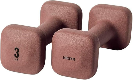 SafeGrip Dumbbells, Anti-Slip, Anti-Roll, Thick Handles, Free Weights, Square Dumbbells for Secure Workouts at Home, Weightlifting, and Personal Training-FlexoryFit