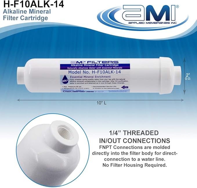 Alkaline Water Filter Cartridge Add-On Kit | Mineral Cartridge - Image 4