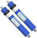 100 GPD RO Membrane, 11.75"x1.75" Reverse Osmosis Membrane Filter Replacement Element for Under Sink RO Drinking Water Filter Purifier Filtration System, 2-Pack