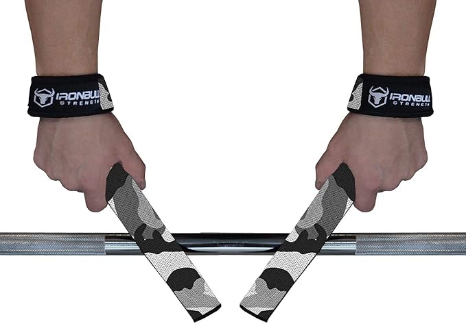 Lifting Wrist Straps for Weightlifting (1 Pair) – Padded Lifting Straps for Deadlifts, Powerlifting, Strength Training & Bodybuilding – Gym Straps for Men & Women-FlexoryFit