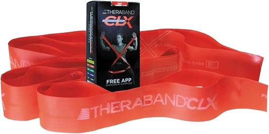 THERABAND CLX Resistance Band with Loops-FlexoryFit
