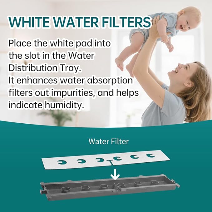 35 GA35 Replacement Humidifier Water Panel Evaporator Compatible with Aprilaire H635EZ1A 4839 Kit Filter or 560 568 600 700 760 768 350 360 10" x 13" x 1.75" 4-Pack