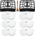 for Shark Replacement Filter ZU561 ZU560 Navigator Lift-Away Speed Self Cleaning Brushroll Lightweight Zero-M Upright Vacuum ZU572 ZU562 UV650 UV725 ZU560C ZD400 ZD402 with HEPA Part XFFK560 XHEP560