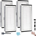 NKA A/D/H HPA060 True HEPA Odor Reduction Replacement Filters For Air Purifier Compatible with FAP-TT-ADH, HAP9243, HAP9415, HAP9423, HPA060(BWM) Filter. 4 Pack