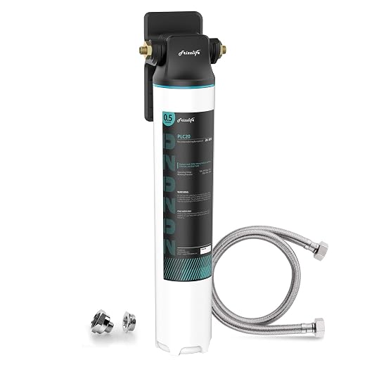 Frizzlife SW20 Under Sink Water Filter System, NSF/ANSI 53&42 Certified by FRIZZLIFE