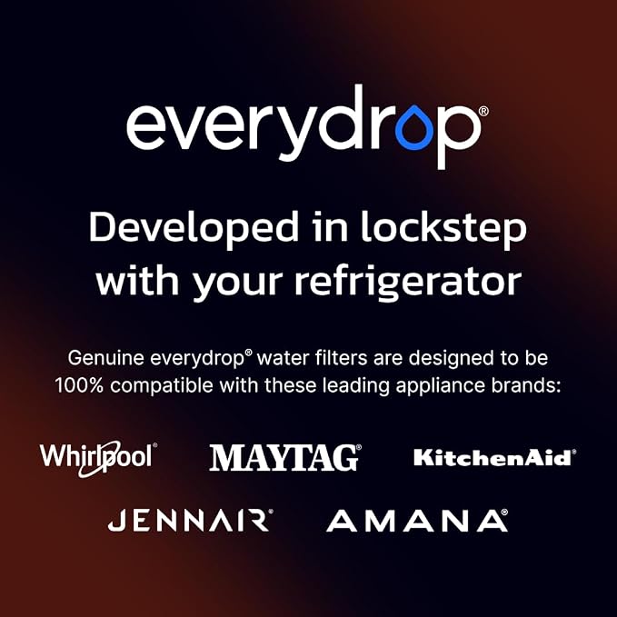 everydrop by Whirlpool Ice and Water Refrigerator Filter 2, Single-Pack - Image 6