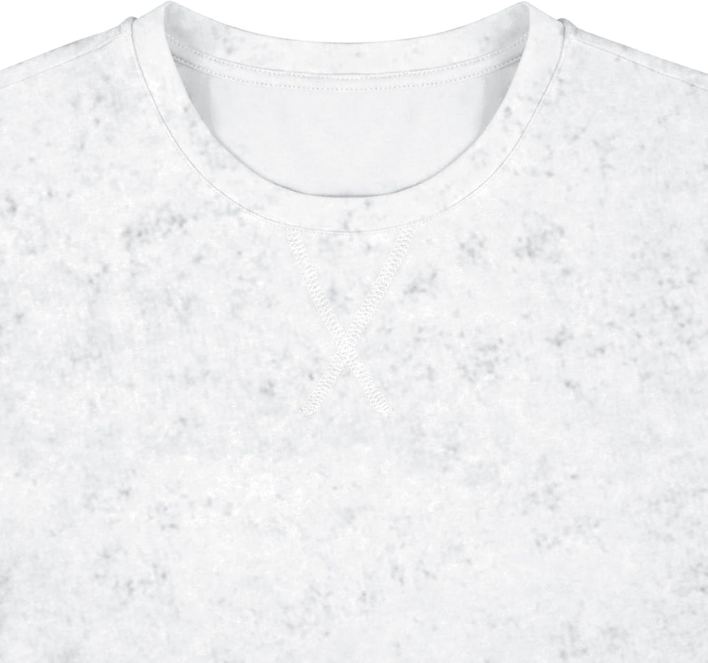 LOGEEYAR Men's Athletic Washed T-Shirts Basic Crew Neck Tees Tops Causal Distressed Cotton T Shirts for Men