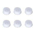6pcs Replaceable Activated Charcoal for Water Filter Straw, Activated Carbon Filter Reduce Dirt, Microplastics, 30+ Contaminants from Water, Filter Replacement for Hiking, Camping, Travel