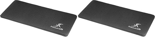 ProsourceFit Extra Thick Yoga Knee Pad and Elbow Cushion 15mm (5/8”) Fits Standard Mats for Pain Free Joints in Yoga, Pilates, Floor Workouts-FlexoryFit