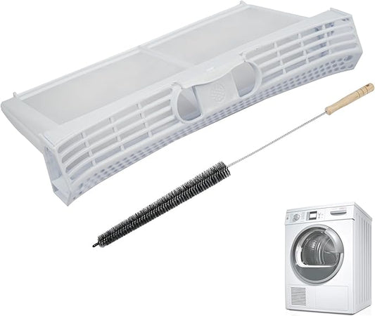 00652184 Tumble Dryer Lint Fluff Filter 652184 Compatible with Bosch, Siemens, Neff Dryers Replace AP4568439 PS3480699 00645174 Dryer Lint Screen Filter